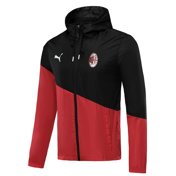 Rompevientos Milan 2019/20 Negro Rojo